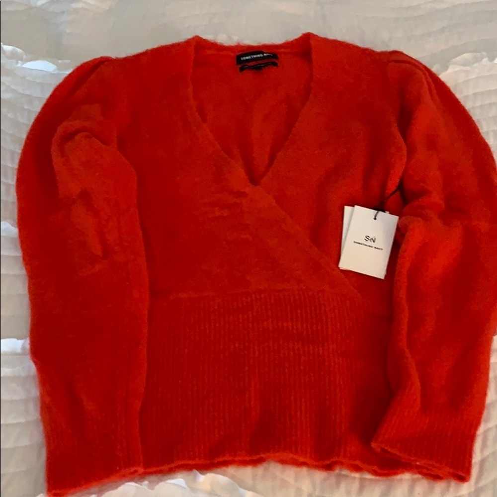 Red sweater